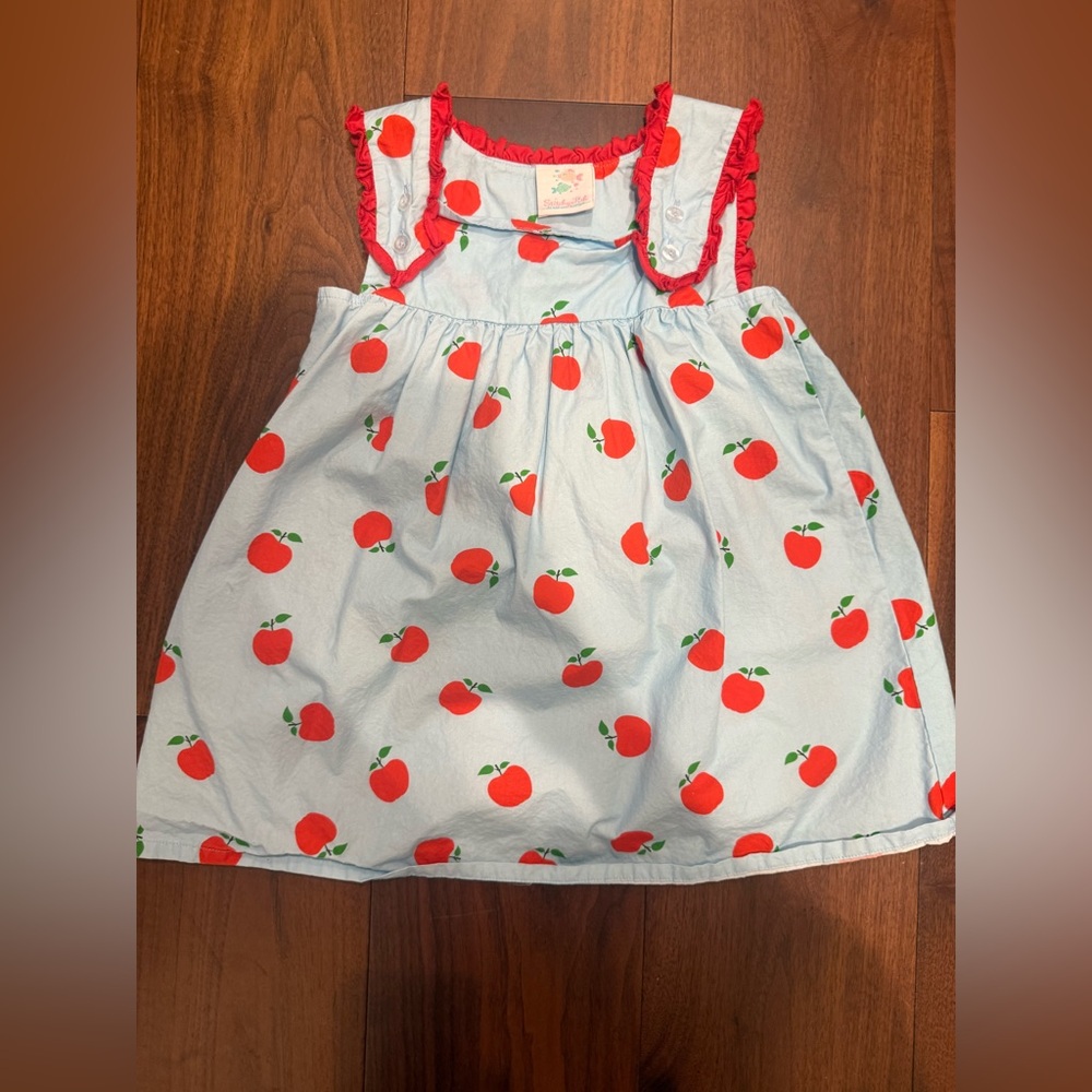 Stitchy Fish Apple Print Dress